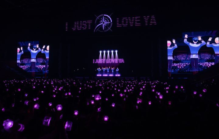 [서울=뉴시스] 버추얼 아이덜 그룹 '플레이브(PLAVE)'가 지난 13~14일 올림픽공원 올림픽홀에서 연 첫 번째 팬콘서트 '헬로, 아스테룸!(Hello, Asterum!)' 현장. (사진 = 블래스트 제공) 2024.04.15. photo@newsis.com *재판매 및 DB 금지