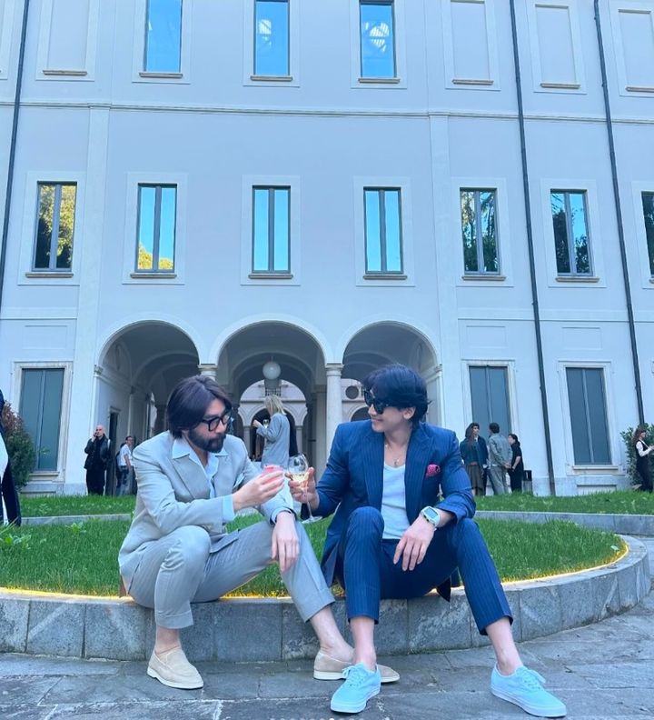 [서울=뉴시스] 노홍철, 비(정지훈). (사진=노홍철 인스타그램 캡처) 2024.04.18. photo@newsis.com *재판매 및 DB 금지