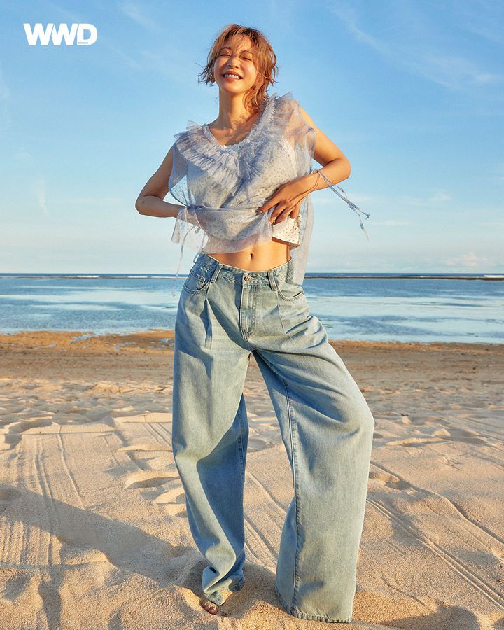 [서울=뉴시스] 한예슬. (사진=WWD코리아 제공) 2024.04.22. photo@newsis.com *재판매 및 DB 금지