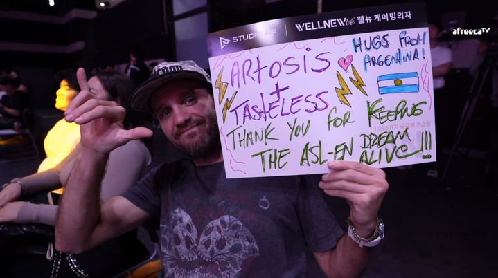 [서울=뉴시스]스타크래프트 리그 'ASL' 현장을 찾은 유저 모습. (사진=숲 제공) 2024.06.10. photo@newsis.com  *재판매 및 DB 금지