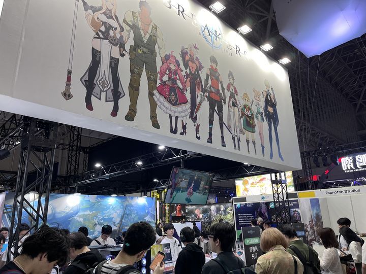 [도쿄=뉴시스] 빅게임스튜디오가 지난해 도쿄게임쇼에서 신작 ‘브레이커스: 언락 더 월드(현재 게임명: 리밋 제로 브레이커스)' 단독 부스를 운영했다. 2024.09.26 *재판매 및 DB 금지