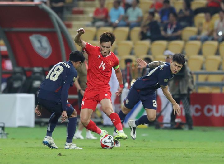 [서울=뉴시스] 베트남 23세 이하(U-23) 축구 대표팀, 2025 동남아시안(SEA) 게임 남자 축구 우승. 사진은 2024 아세안(ASEAN) 미쓰비시일렉트릭컵(미쓰비시컵) 우승 당시.  (사진=베트남축구협회 홈페이지 캡쳐) 2025.01.06. photo@newsis.com *재판매 및 DB 금지