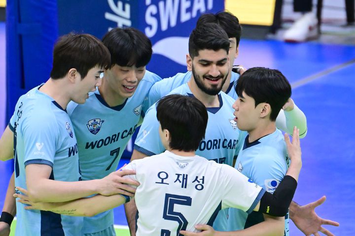 남자배구 우리카드. 2024.01.14. (사진=KOVO 제공) *재판매 및 DB 금지