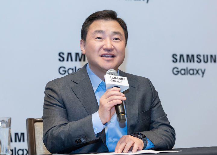 [새너제이=뉴시스] 삼성전자 DX부문장 직무대행 노태문 사장. (사진=삼성전자 제공) 2025.01.23. photo@newsis.com *재판매 및 DB 금지