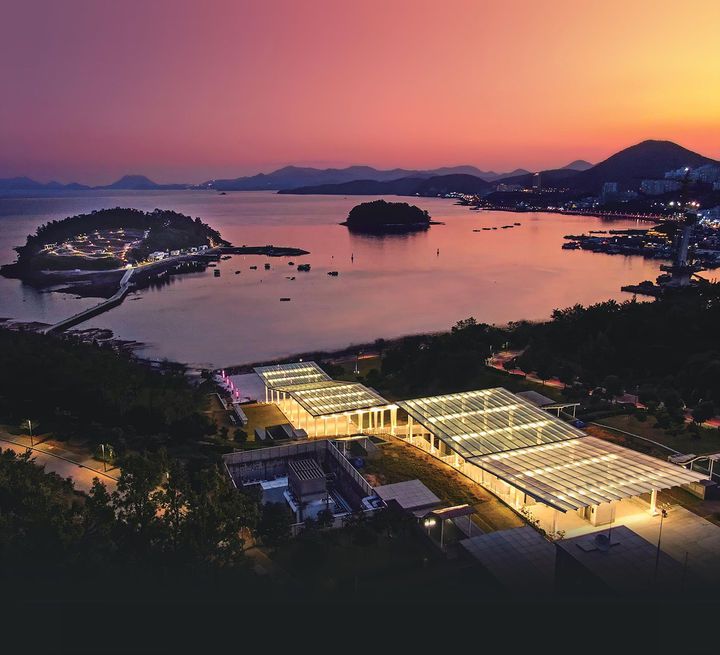 [여수=뉴시스] GS칼텍스 예울마루 야경. (사진=뉴시스DB) photo@newsis.com *재판매 및 DB 금지