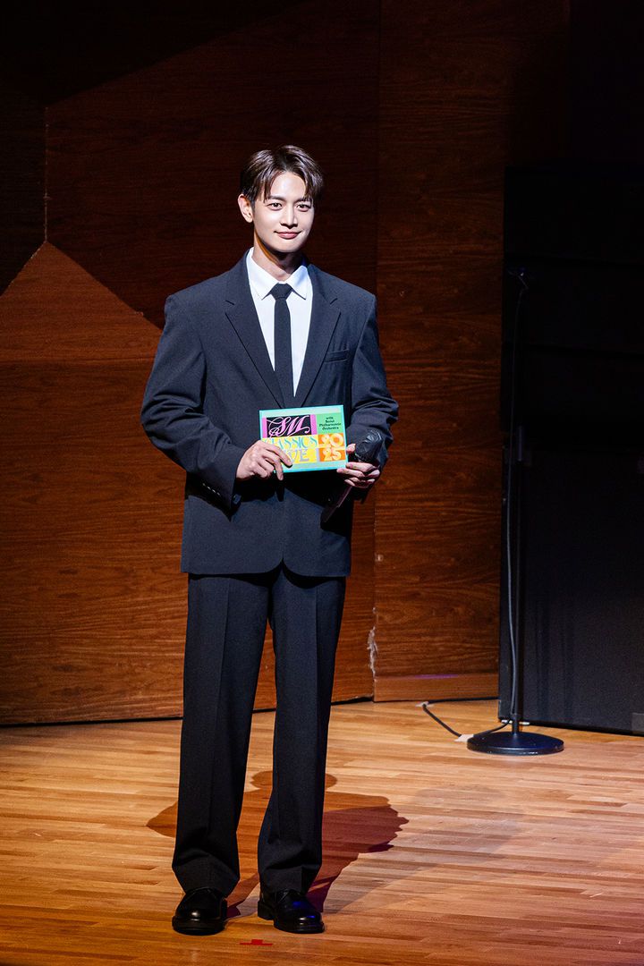 [서울=뉴시스] 샤이니 민호 오프닝 내레이션. (사진 = SM엔터테인먼트 제공) 2025.02.15. photo@newsis.com *재판매 및 DB 금지