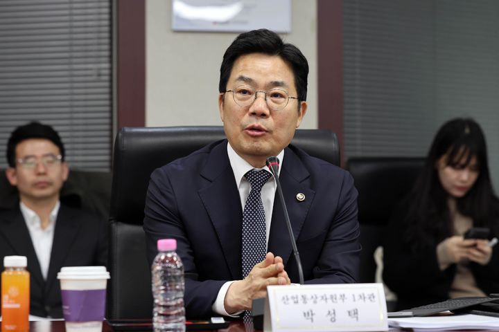 [서울=뉴시스] 박성택 산업통상자원부 1차관. (사진=산업통상자원부 제공) 2025.02.28. photo@newsis.com *재판매 및 DB 금지
