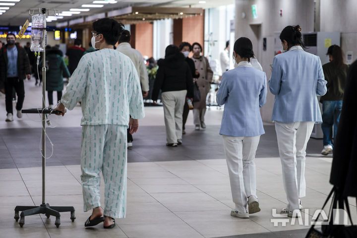 [서울=뉴시스] 정병혁 기자 = 4일 서울의 한 대학병원. 2025.03.04. jhope@newsis.com