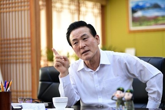 [논산=뉴시스]백성현 논산시장. 2025. 03. 24 photo@newsis.com *재판매 및 DB 금지