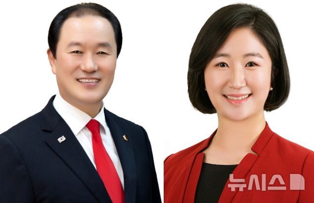 [인천=뉴시스] 윤재상 인천시의원(강화군) 당선인, 허유리 강화군의원(가선거구) 당선인. (사진=인천시선거관리위원회 제공) 2025.04.02. photo@newsis.com