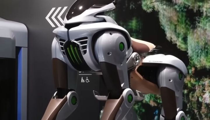 [서울=뉴시스] 오사카간사이 엑스포 쇼케이스 행사에서 선공개된 콜레오의 모습이다 (사진=유튜브 캡쳐) 2025.04.09.photo@newsis.com *재판매 및 DB 금지