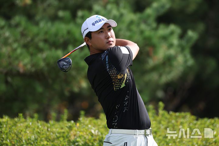 [서울=뉴시스]KPGA 투어 조우영. (사진=KPGA 투어 제공)