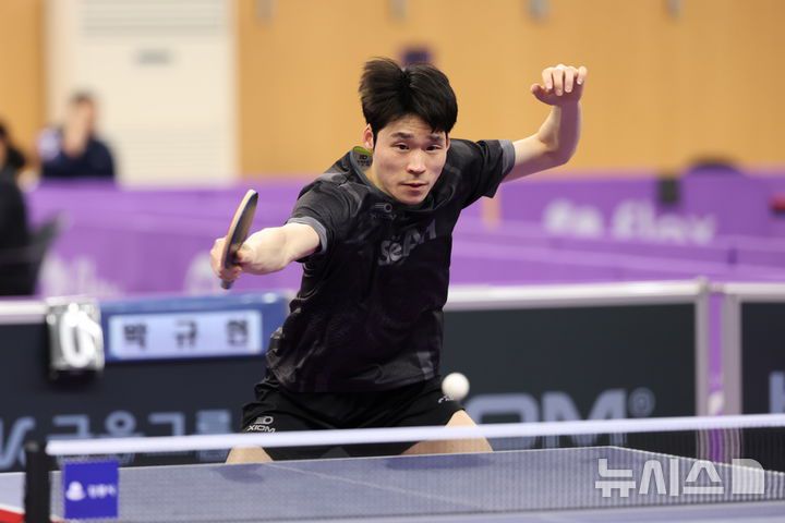 [서울=뉴시스]탁구 장우진. (사진=대한탁구협회 제공)