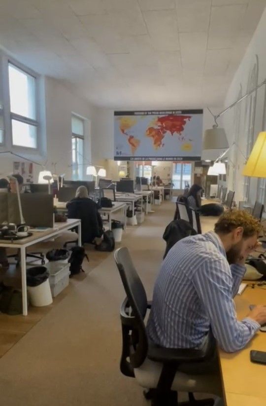 [파리=이혜원 기자] 프랑스 파리에 위치한 국경없는기자회(RSF) 본부. (사진=뉴시스DB) 2025.05.02. hey1@newsis.com *재판매 및 DB 금지