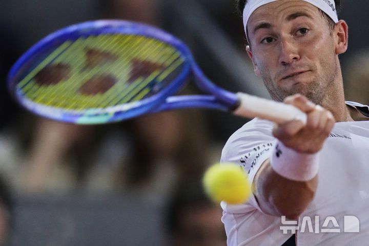 [마드리드=AP/뉴시스] 카스페르 루드. 2025.05.03