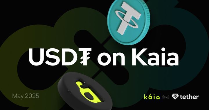 [서울=뉴시스] 스테이블코인 점유율 1위 테더(USDT)가 글로벌 레이어1 블록체인 플랫폼 카이아를 기반으로 발행된다. (사진=카이아) 2025.05.08 *재판매 및 DB 금지