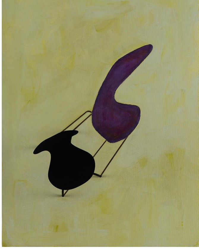 The Shadow of a shadow 캔버스에아크릴,혼합재료(입체부착) 53x40.9x17(h)cm *재판매 및 DB 금지