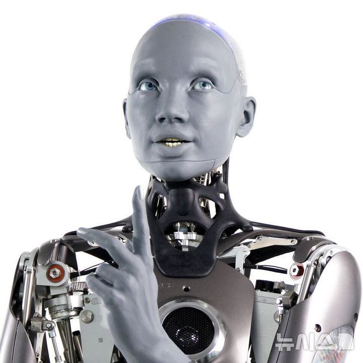 [화성=뉴시스]휴머노이드 로봇 아메카.(사진=화성시 제공)2025.05.19.photo@newsis.com