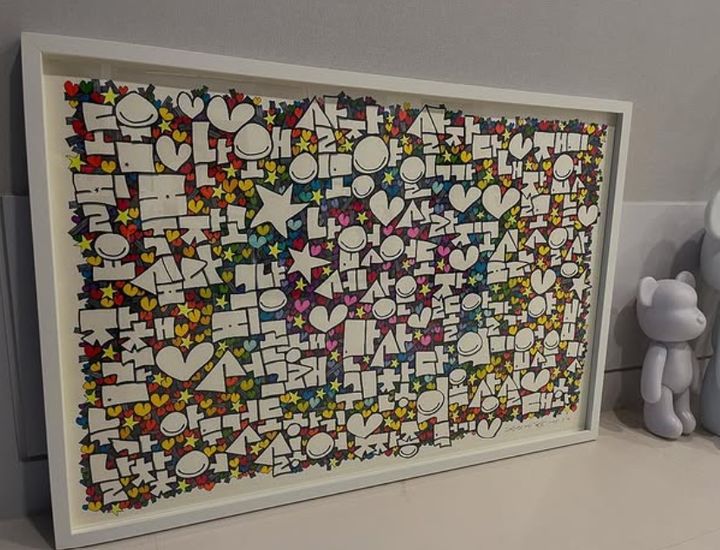 [서울=뉴시스] 강원래가 그린 그림. (사진=강원래 인스타그램 캡처) 2025.05.22 photo@newsis.com  *재판매 및 DB 금지