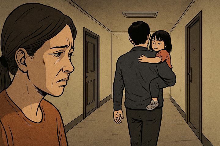 [서울=뉴시스] 이혼 도중 시험관으로 낳은 딸을 데려가 잠적한 남편 때문에 스트레스를 호소하는 여성의 사연이 전해졌다.  (사진=오픈 AI 생성) 2025.05.22. photo@newsis.com *재판매 및 DB 금지