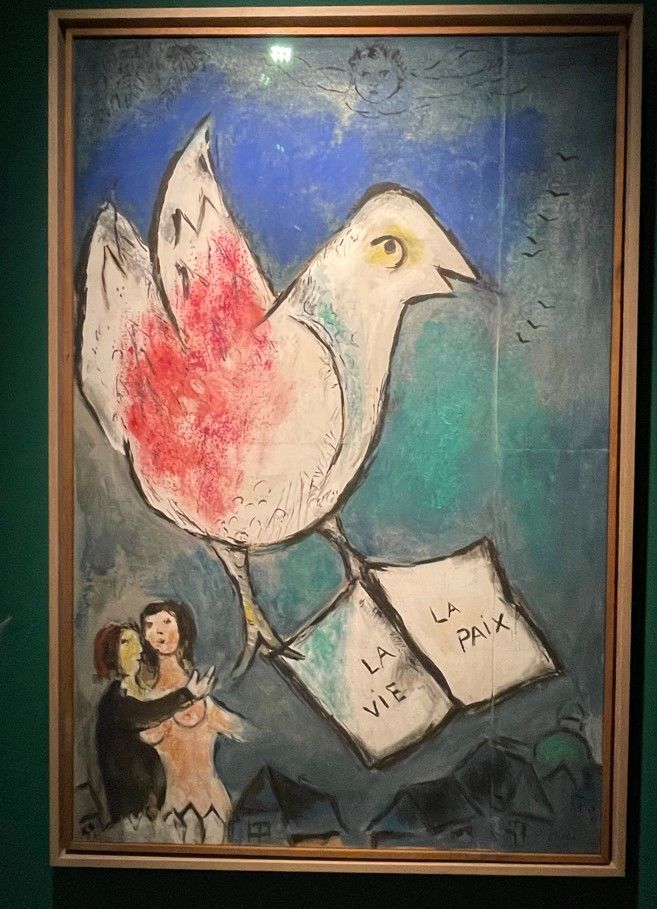 세계 최초로 공개한 샤갈 <평화〉 La paix (1949)188×125cm, Oil on canvas  *재판매 및 DB 금지