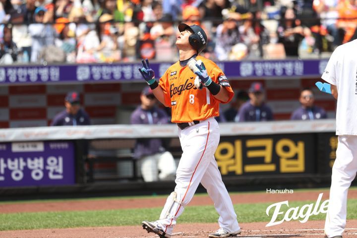 [서울=뉴시스] 프로야구 한화 이글스의 노시환. (사진 = 한화 이글스 제공) *재판매 및 DB 금지