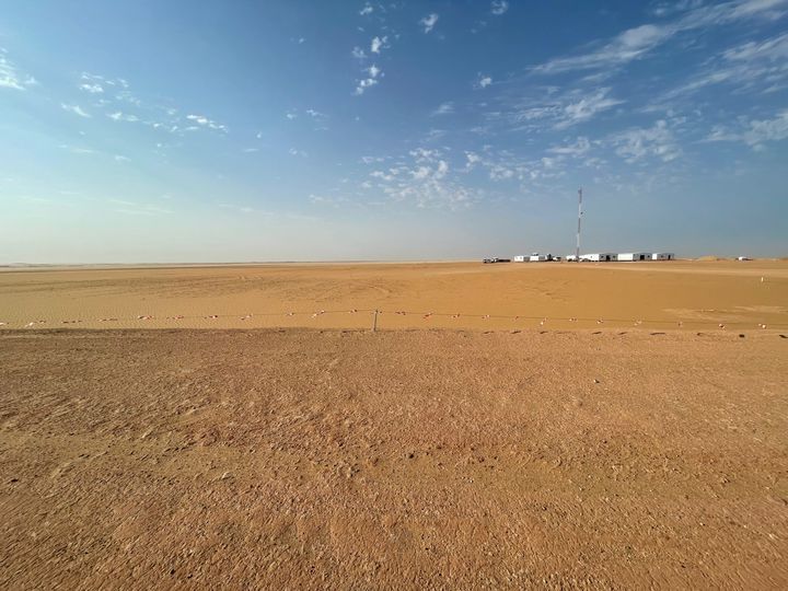 [세종=뉴시스]사우디의 자푸라 열병합 발전소 건설 현장이다. (사진=한국전력공사 제공) *재판매 및 DB 금지