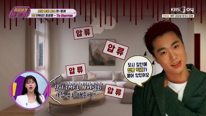 [서울=뉴시스] 지난 27일 방송된 KBS Joy '이십세기 힛-트쏭'은 '이런 비하인드 스토리가?! 짠내 폭발 가수 힛-트쏭'을 주제로 펼쳐졌다. (사진=KBS Joy '이십세기 힛-트쏭' 제공) 2025.06.28. photo@newsis.com *재판매 및 DB 금지