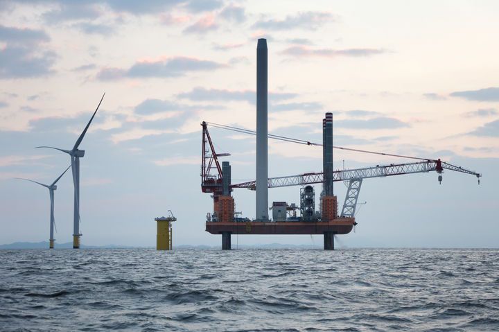 [무안=뉴시스]신안 자은도 해상풍력. (사진=전남도 제공) 2025.06.30. photo@newsis.com *재판매 및 DB 금지