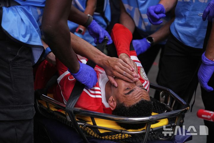 [애틀랜타=AP/뉴시스] 독일 프로축구 분데스리가 바이에른 뮌헨의 자말 무시알라. 2025.07.05.