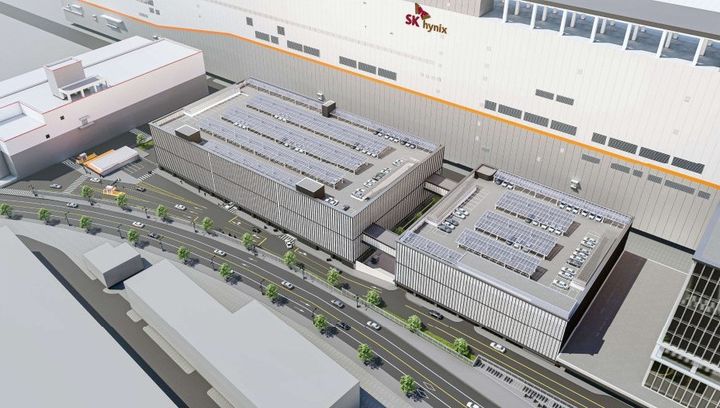 [서울=뉴시스] 동부건설이 짓는 'SK하이닉스 청주4캠퍼스 부속시설' 조감도. 2025.07.08. (자료=동부건설 제공) photo@newsis.com  *재판매 및 DB 금지