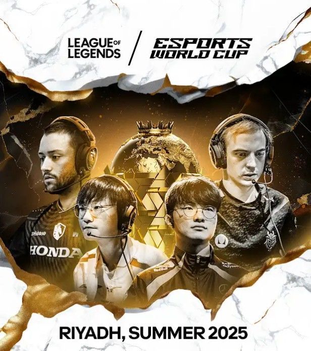 [서울=뉴시스] e스포츠 월드컵 재단(EWCF)은 'e스포츠 월드컵(EWC) 2025' 리그 오브 레전드(LoL) 종목을 오는 16일부터 20일까지 진행한다. (사진=EWCF) *재판매 및 DB 금지