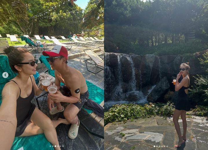 [서울=뉴시스] 손담비가 근황을 공개했다. (사진=손담비 인스타그램 캡처) 2025.07.11. photo@newsis.com *재판매 및 DB 금지