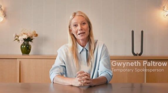 할리우드 배우 기네스 펠트로. (출처=아스트로노머 엑스(X·옛 트위터)) *재판매 및 DB 금지