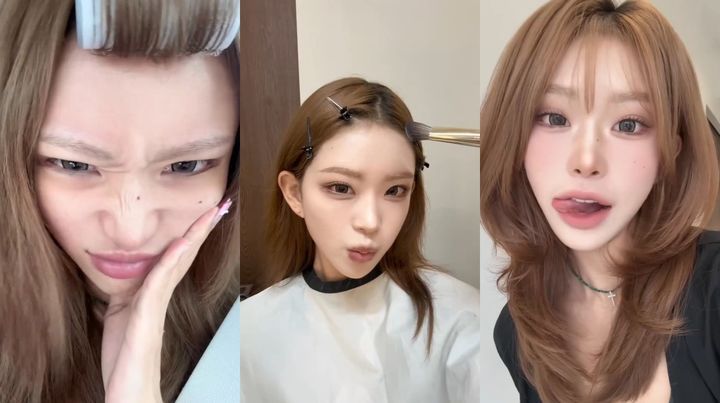 [서울=뉴시스] 최준희가 메이크업 전후 모습을 공개했다. (사진=최준희 인스타그램 캡처) 2025.07.28. photo@newsis.com *재판매 및 DB 금지