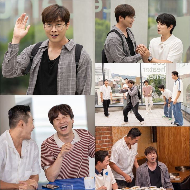 [서울=뉴시스] 배우 최다니엘이 가장 재밌는 예능 1위로 '핸썸즈'로 꼽는다. (사진 = tvN '핸썸가이즈' 제공) 2025.07.30. photo@newsis.com  *재판매 및 DB 금지