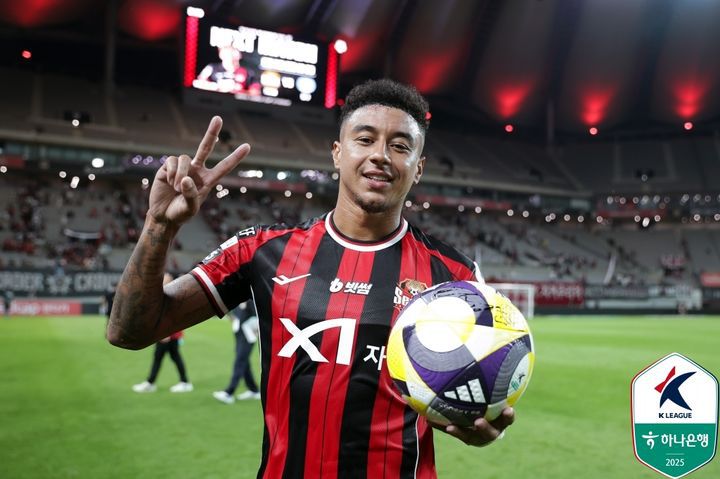 [서울=뉴시스] 프로축구 K리그1 FC서울의 제시 린가드. (사진=한국프로축구연맹 제공) *재판매 및 DB 금지