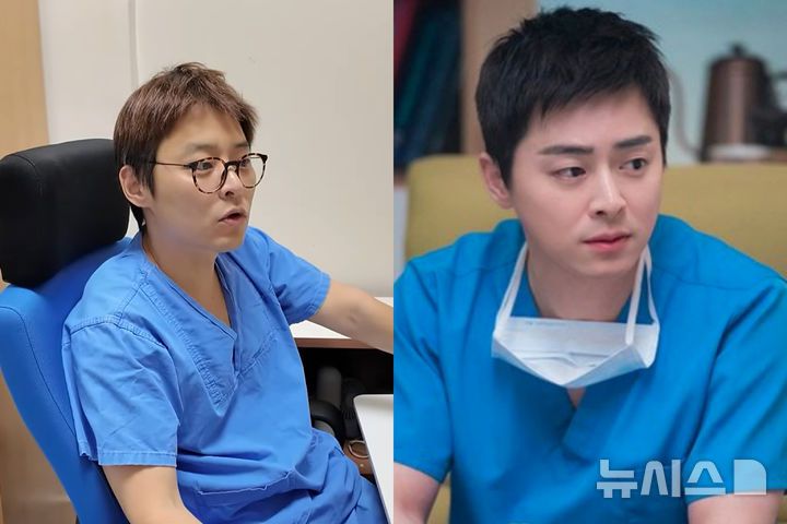 [뉴시스] 유영명 교수(왼쪽)와 배우 조정석(오른쪽). (출처=유튜브, 뉴시스 DB)