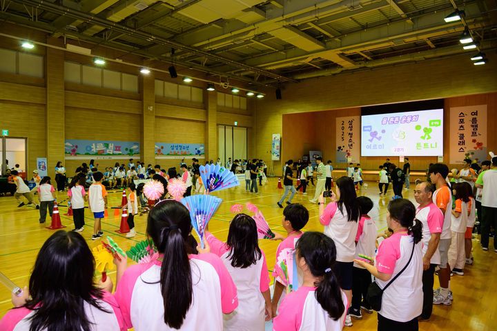 [서울=뉴시스]제일기획, 다문화청소년 여름캠프 개최·.(사진=제일기획 제공) 2025.08.07. photo@newsis.com *재판매 및 DB 금지