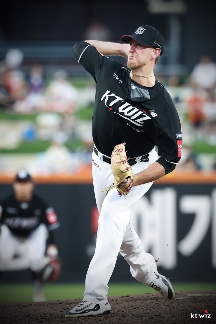 [서울=뉴시스] 프로야구 KT 위즈의 패트릭 머피. (사진 = KT 위즈 제공) *재판매 및 DB 금지