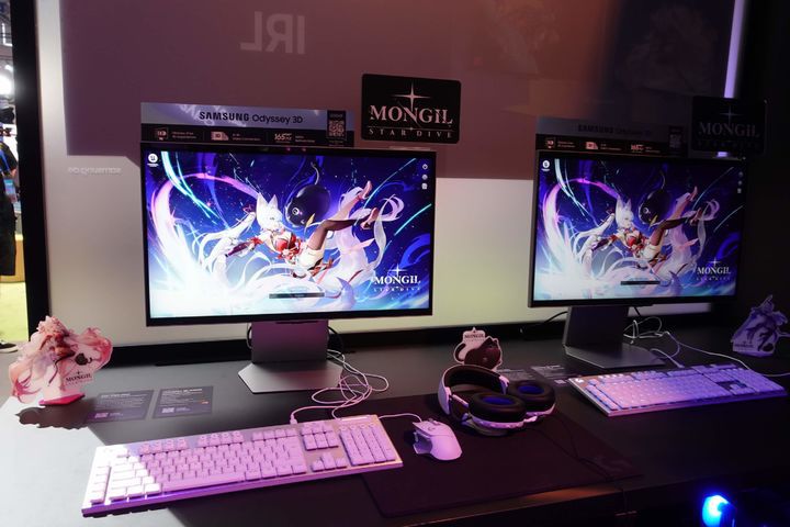 넷마블 '몬길: STAR DIVE' 게임스컴 현장 (사진=넷마블 제공) *재판매 및 DB 금지