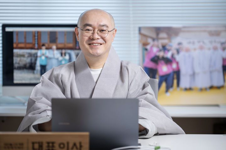 [서울=뉴시스] 묘장스님 (사진=불광출판사 제공) 2025.09.01. photo@newsis.com *재판매 및 DB 금지