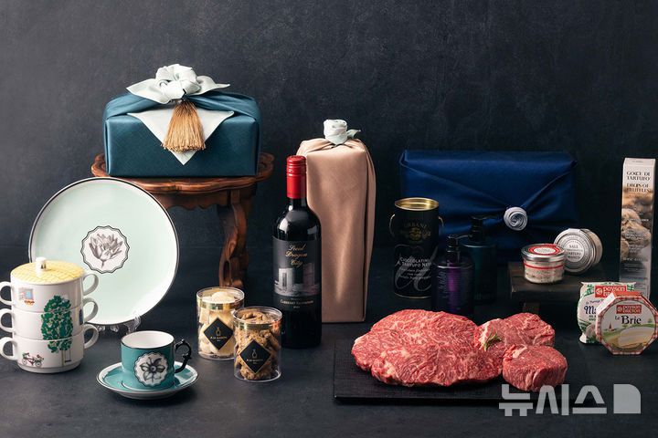 [서울=뉴시스] 서울드래곤시티가 선보인 추석 선물세트 19종. photo@newsis.com