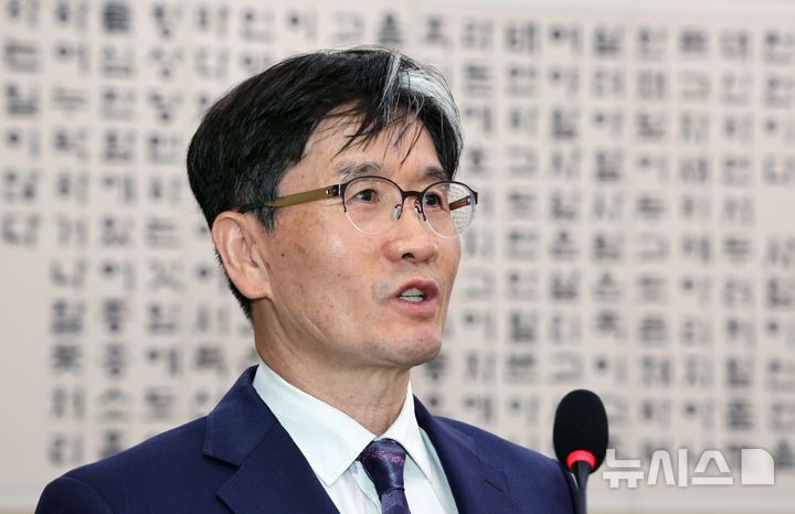 [서울=뉴시스] 김명년 기자 = 오동운 고위공직자범죄수사처장이 4일 오후 서울 여의도 국회에서 열린 법제사법위원회 전체회의에서 발언하고 있다. 2025.09.04. kmn@newsis.com
