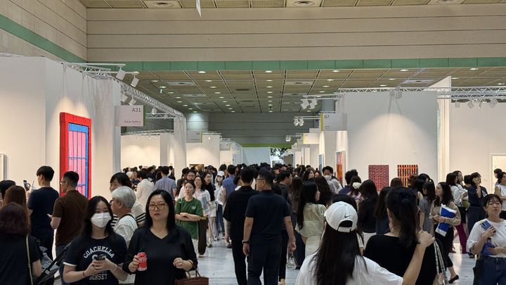 [사진=박현주 미술전문기자]3~6일까지 열린 프리즈 서울 전경. *재판매 및 DB 금지