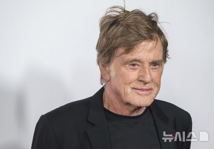 [AP/뉴시스] 2018년 마지막 출연작 '노인과 총'의 뉴욕 시사회 때의 레드퍼드