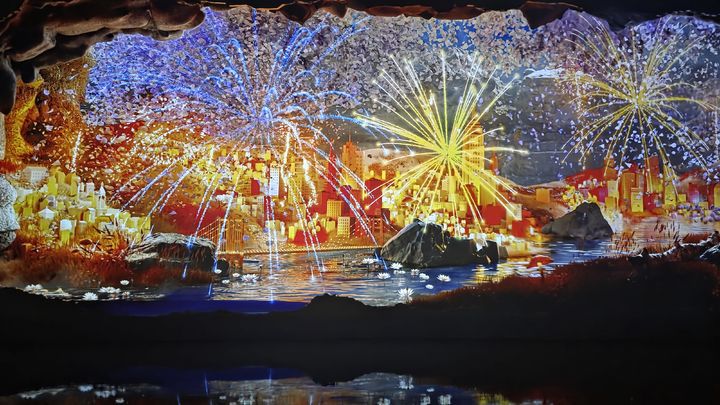 [사진=박현주 미술전문기자]이나트 미디어아트.  *재판매 및 DB 금지