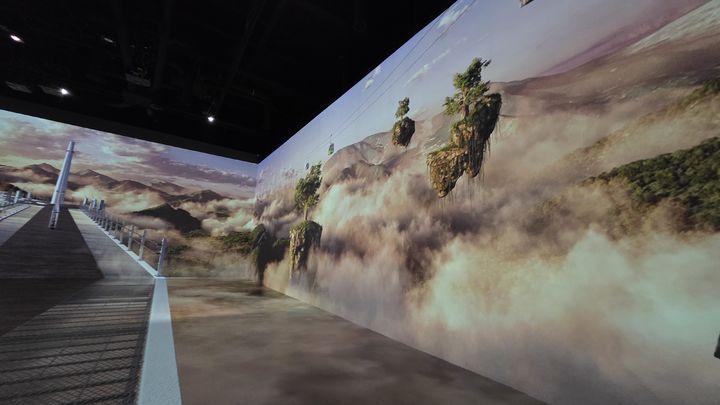 [사진=박현주 미술전문기자]이나트 미디어아트.  *재판매 및 DB 금지