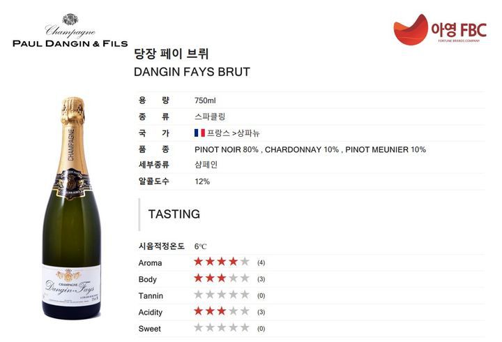 [서울=뉴시스] 당장 페이 브뤼(사진=아영FBC 제공) *재판매 및 DB 금지