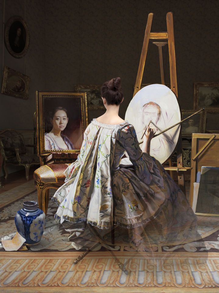 배준성, The Costume of Painter - self portrait in atelier, s, 2025 *재판매 및 DB 금지